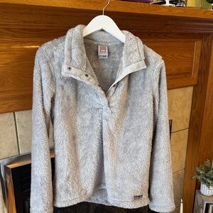 Avalanche Light Gray Teddy Jacket